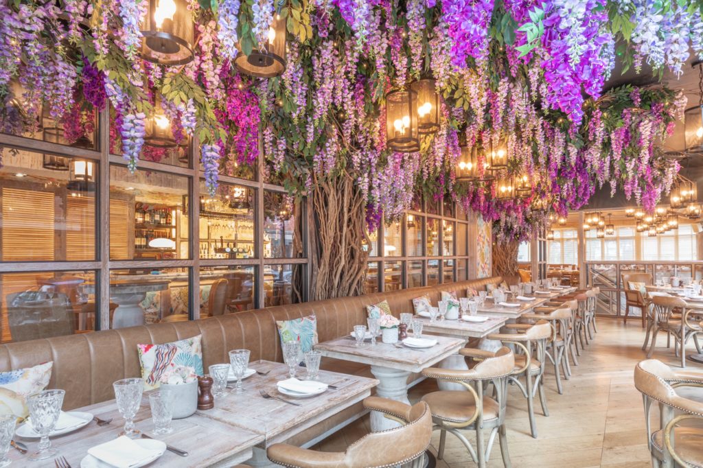 Victor’s Restaurant, Alderley Edge Carroll Design