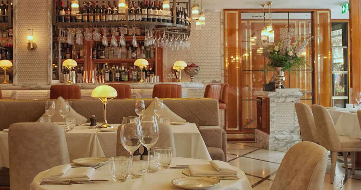 Quality restaurant interior design