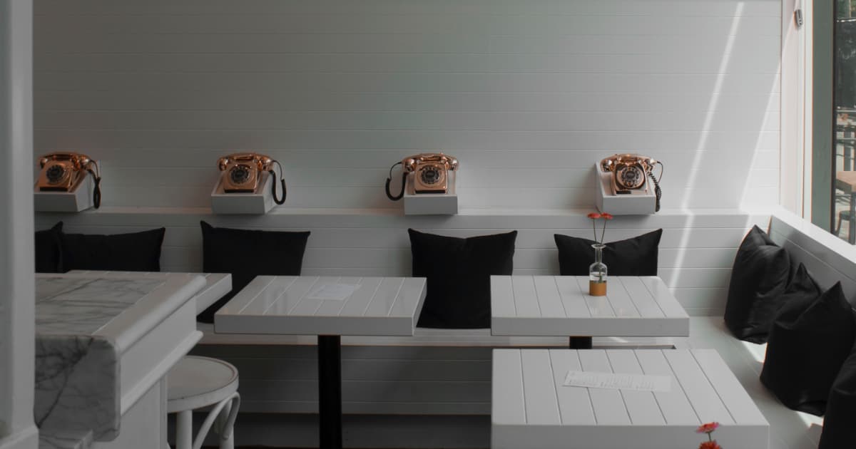 Minimalist design commercial interior